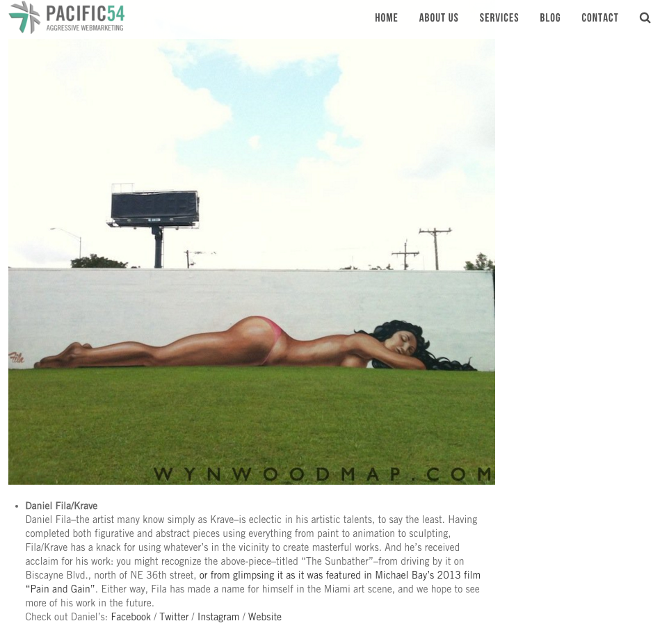 Pacific 54    15 Important Artists Who Have Helped Revive Wynwood