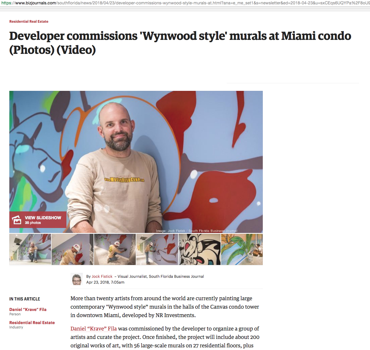 Developer commissions 'Wynwood style' murals at Miami condo 